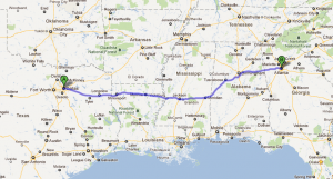 Auto Transport from Dallas to Atlanta